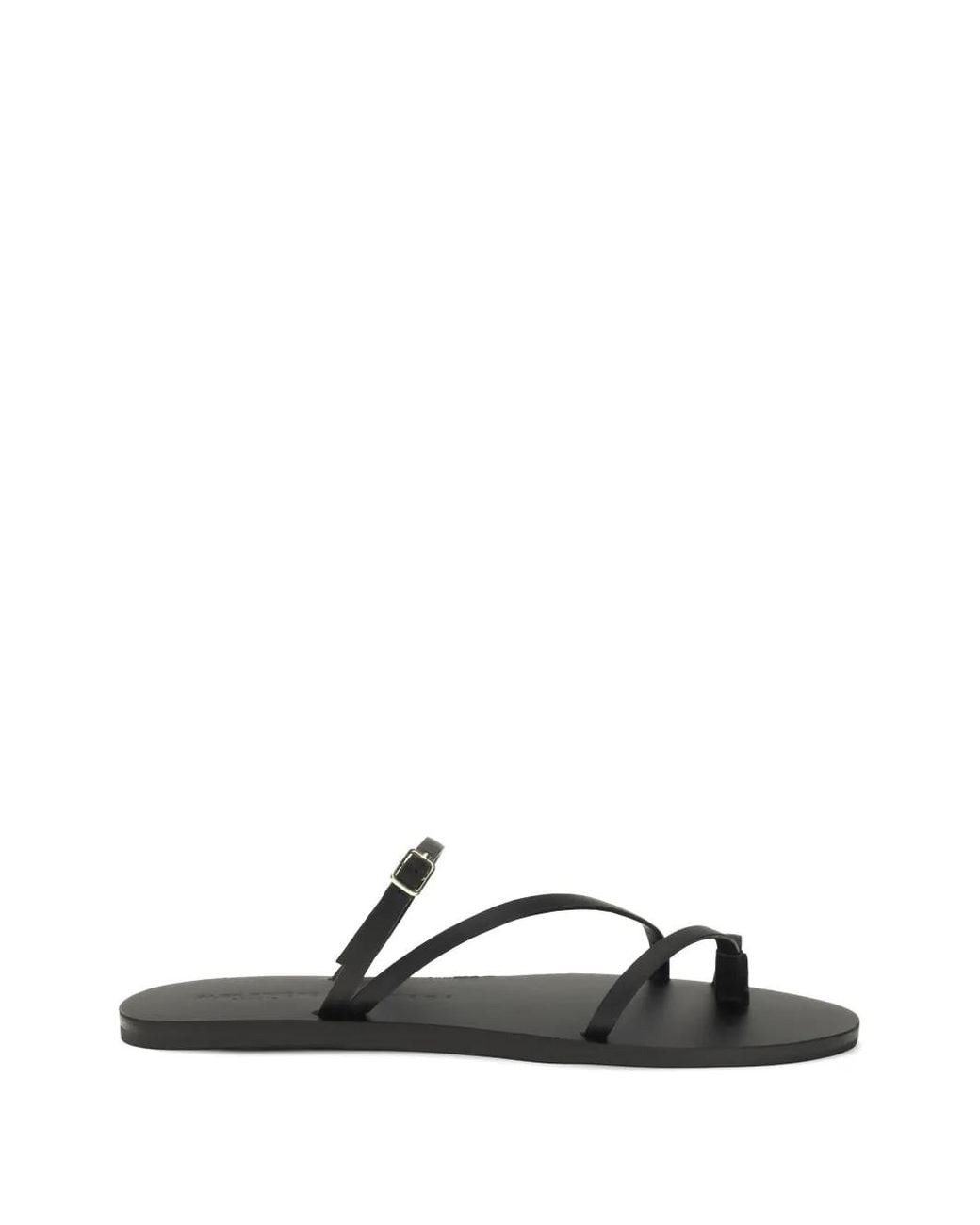 Manebí White X Alex Rivière Studio Giorgia Leather Sandals