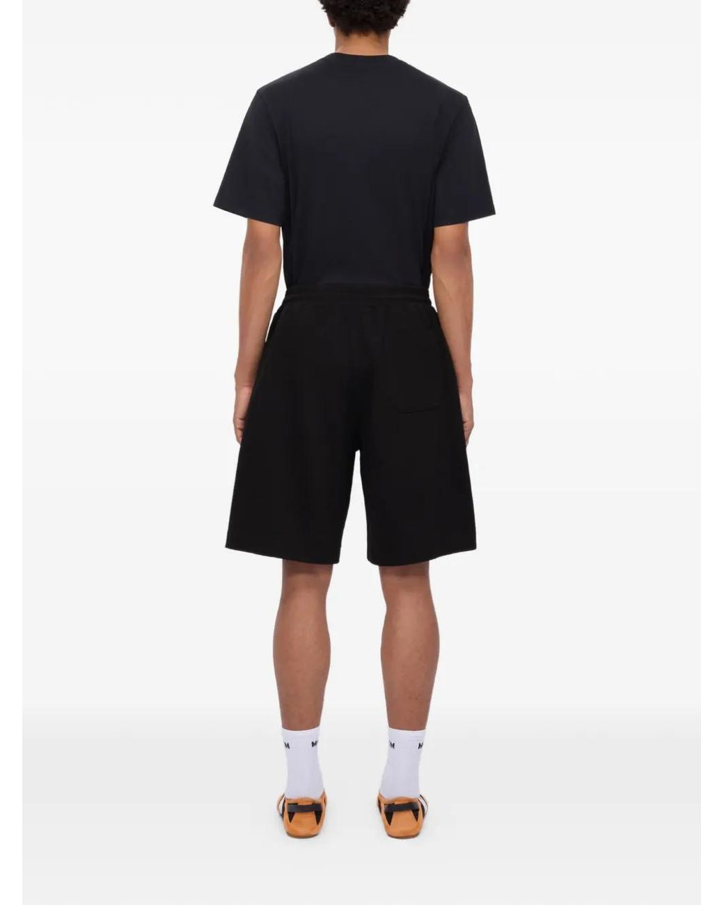 MSGM Shorts Mit Kordelzug in Black für Herren