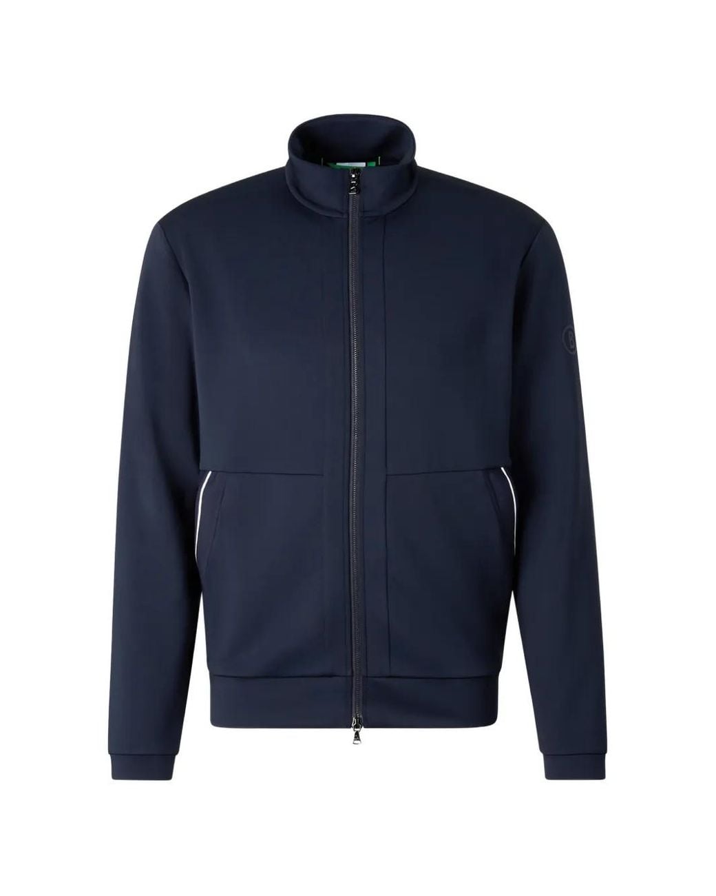 Bogner Blue Semir High-Neck Performance Jacket for men