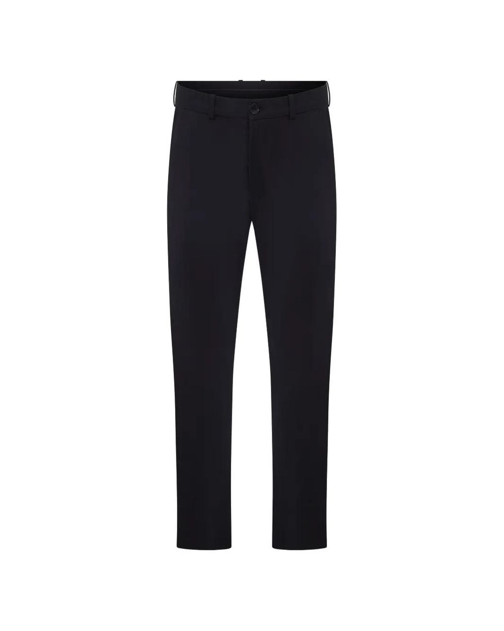 MEGUSTA Blue Tropical Wool Trousers for men