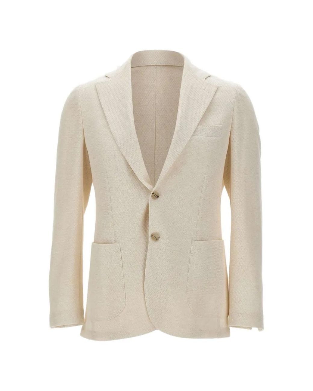 Barba Napoli White Jck Active Mono Blazer for men