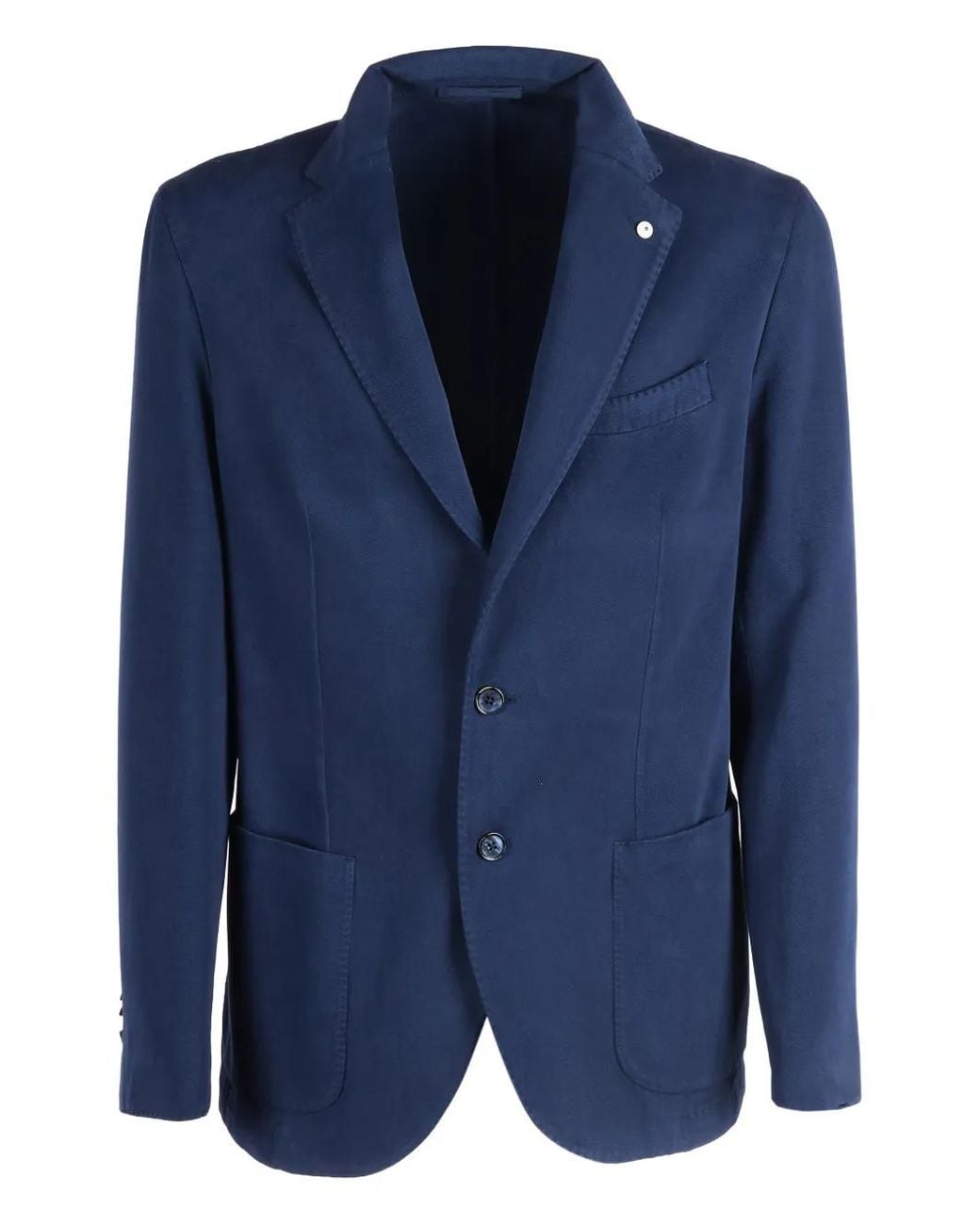 L.b.m. 1911 Blue Giacche Buttoned Blazer for men
