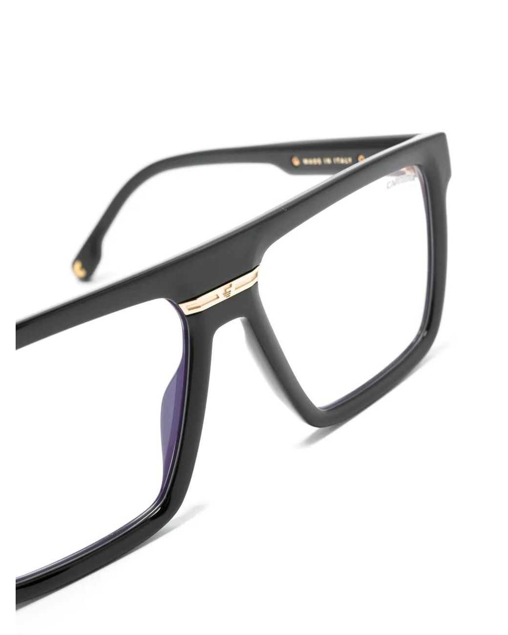 Carrera Black Rectangle-Frame Glasses for men