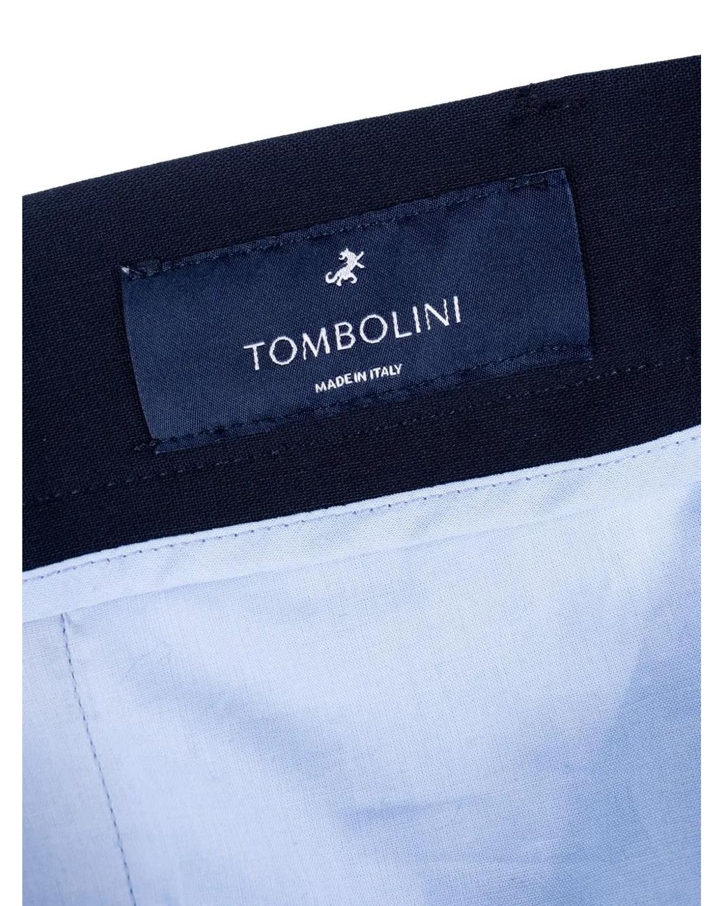 Tombolini Plooibroek in het Blue voor heren