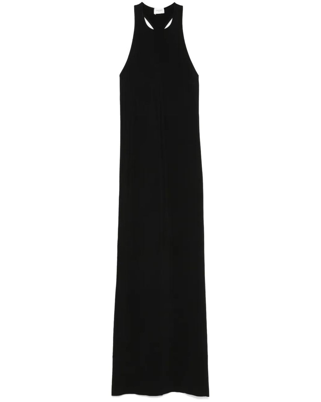 Saint Laurent Black Kleid Maxi Dress