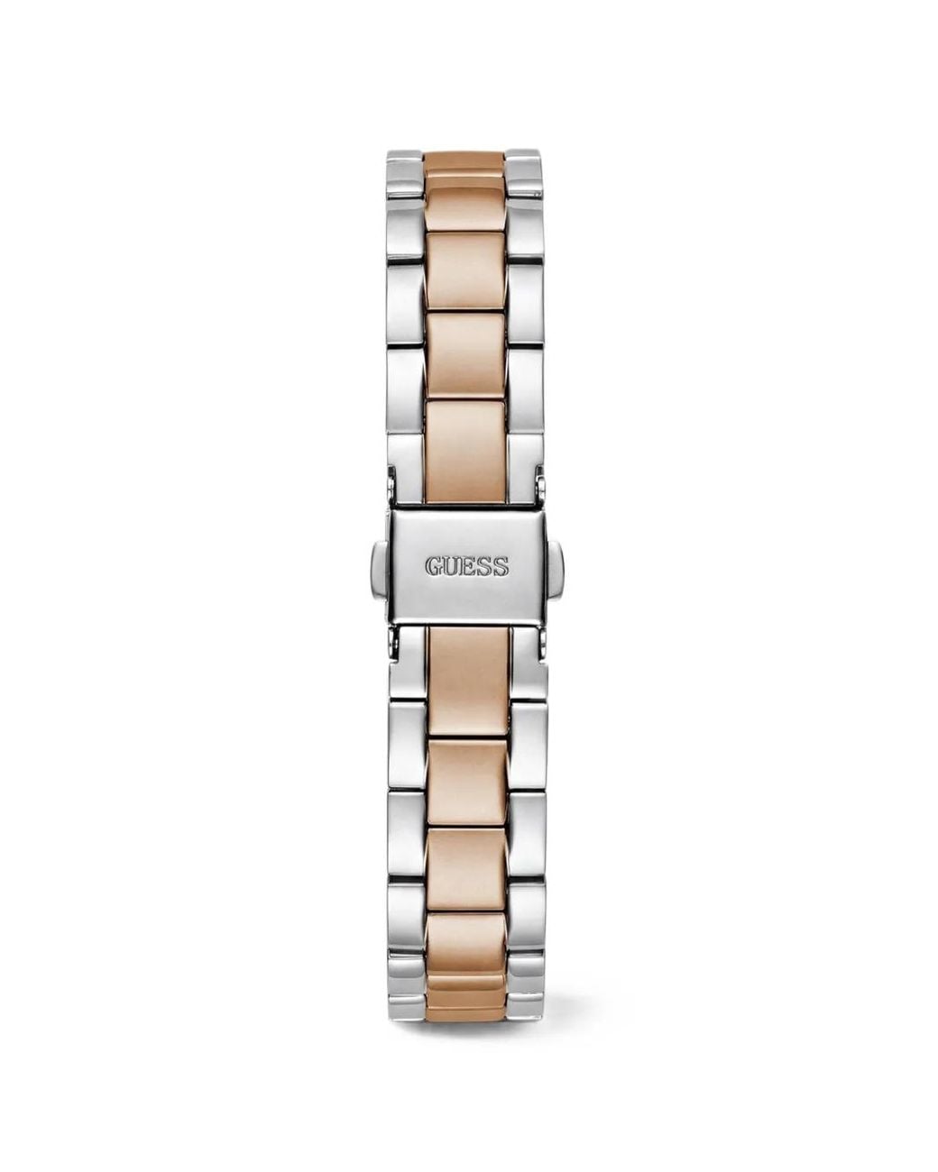 Guess White Fluted Bezel 30Mm Watch