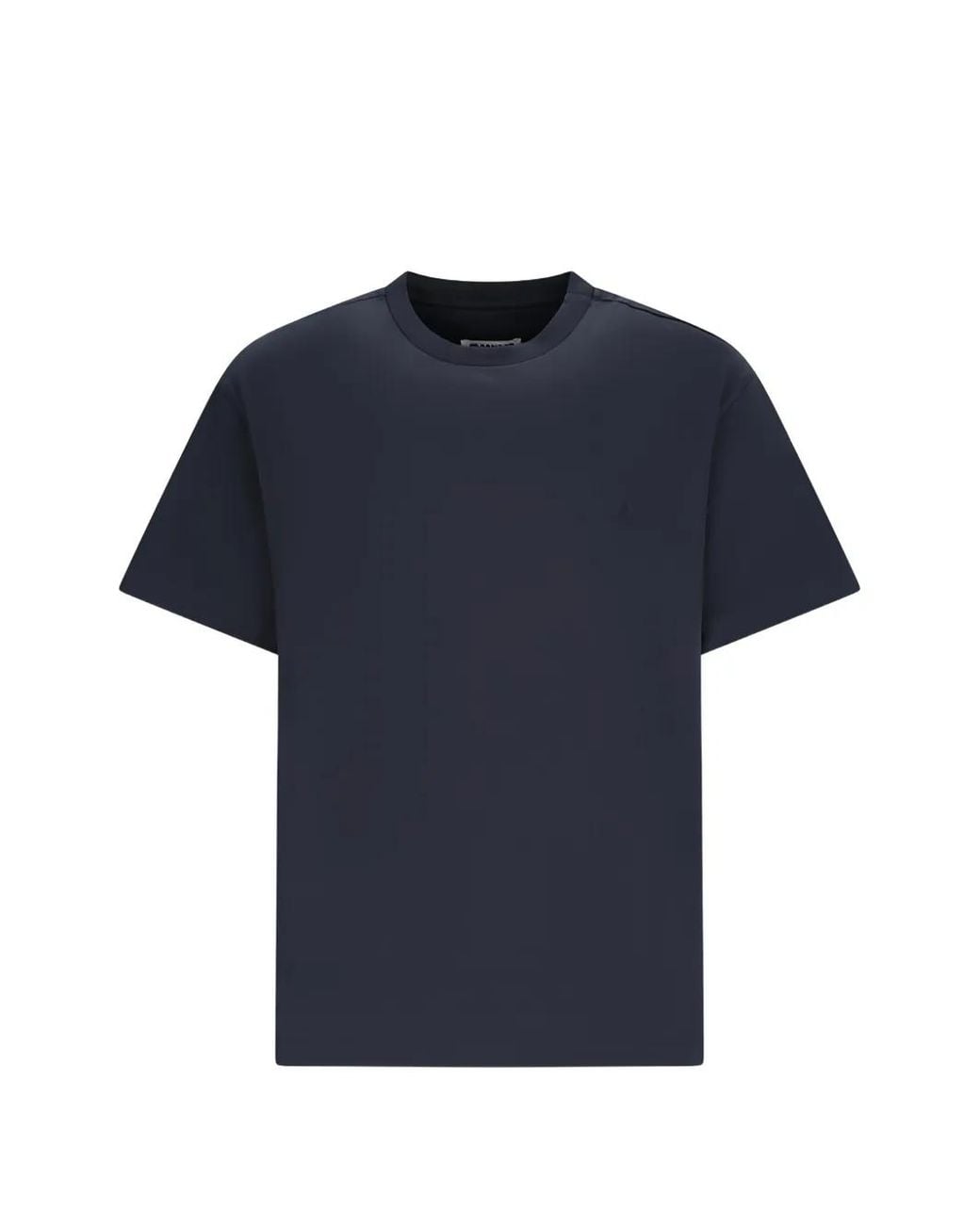 Jil Sander Blue Embroidered Cotton T-Shirt (Set Of Three) for men
