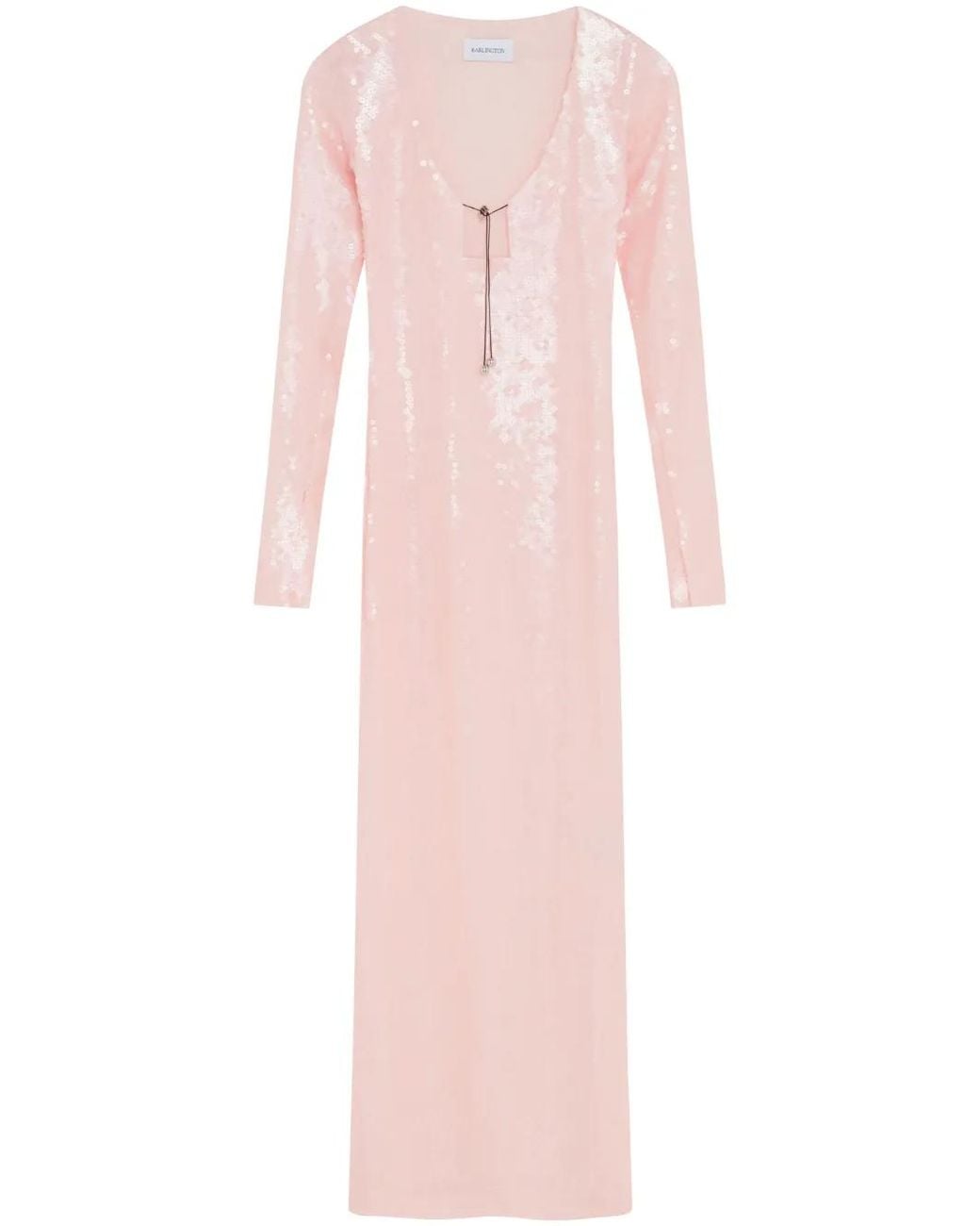 16Arlington Pink Solaria Sequin-Embellished Dress