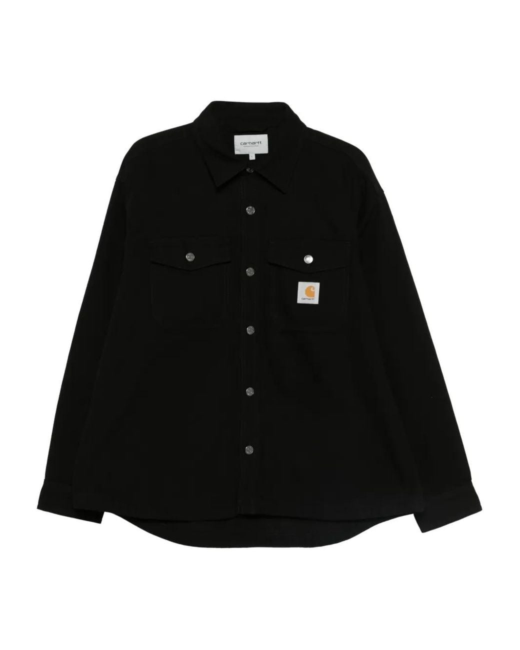 Carhartt Black Pocketed Buttoned Shirt for men