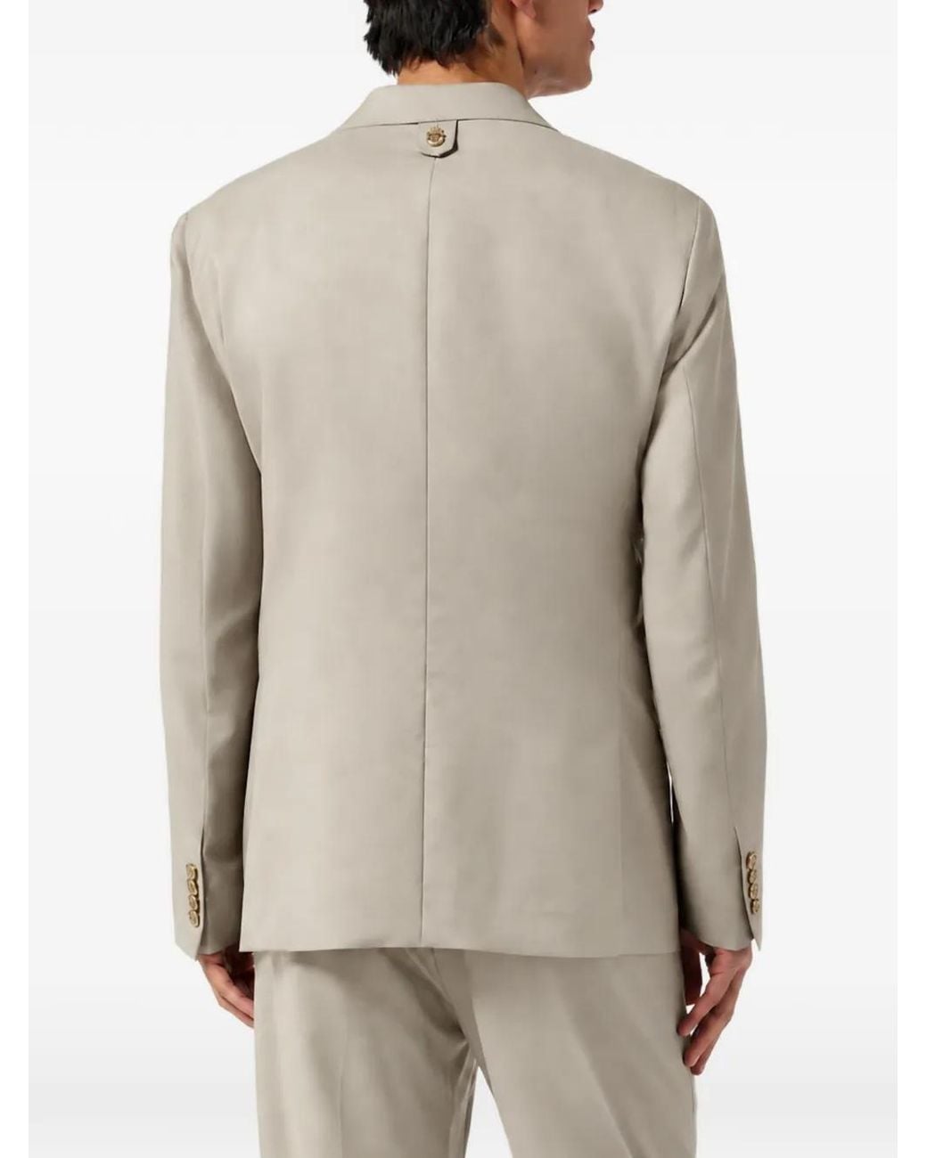 Billionaire White Bb Crest Blazer for men