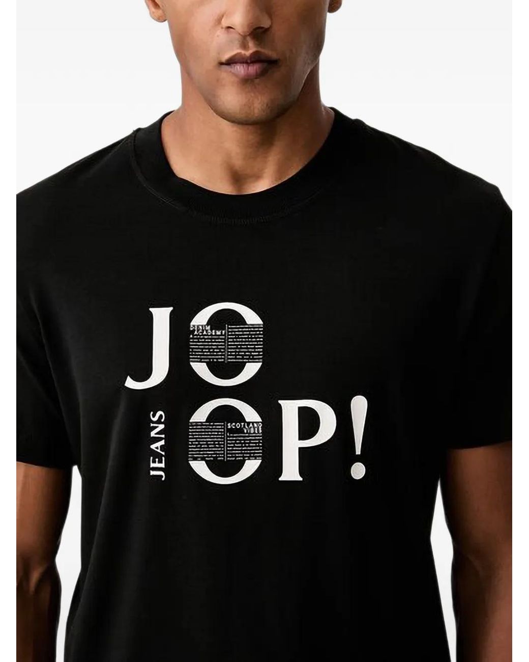 Joop! Black Logo-Print T-Shirt for men