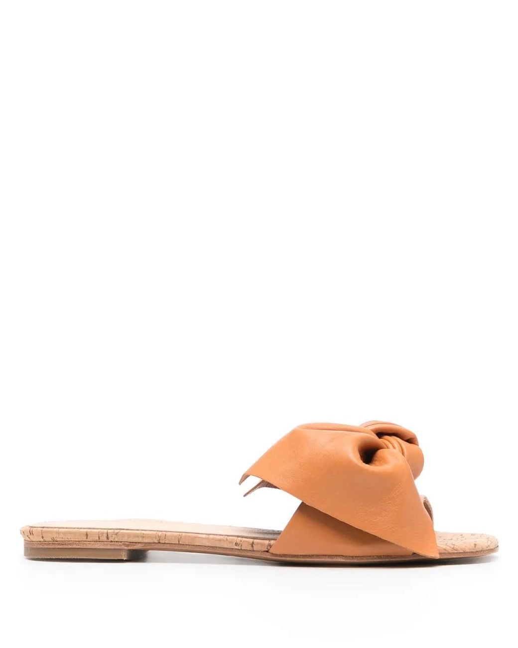 Paloma Barceló Brown Leire Leather Sandals