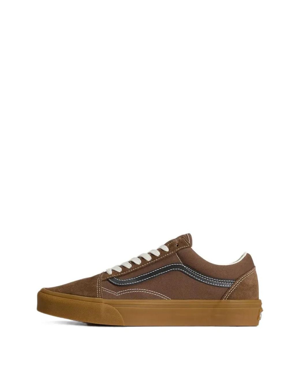 Vans Brown Old Skool Low-Top Sneakers