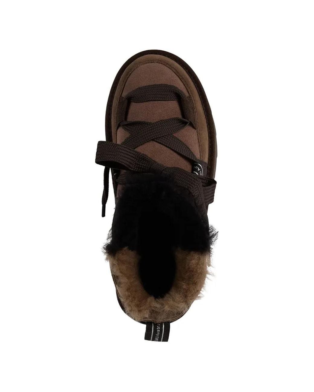 EMU Brown Patchwork Ankle Boots