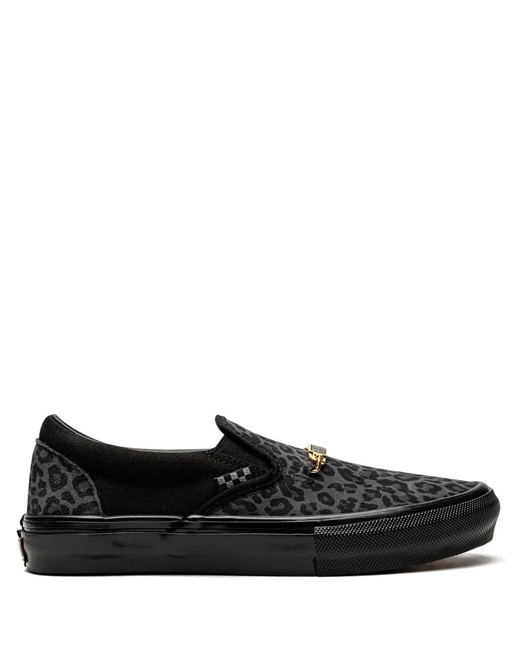 Vans Black X Cher Strauberry Skate Slip-On Sneakers