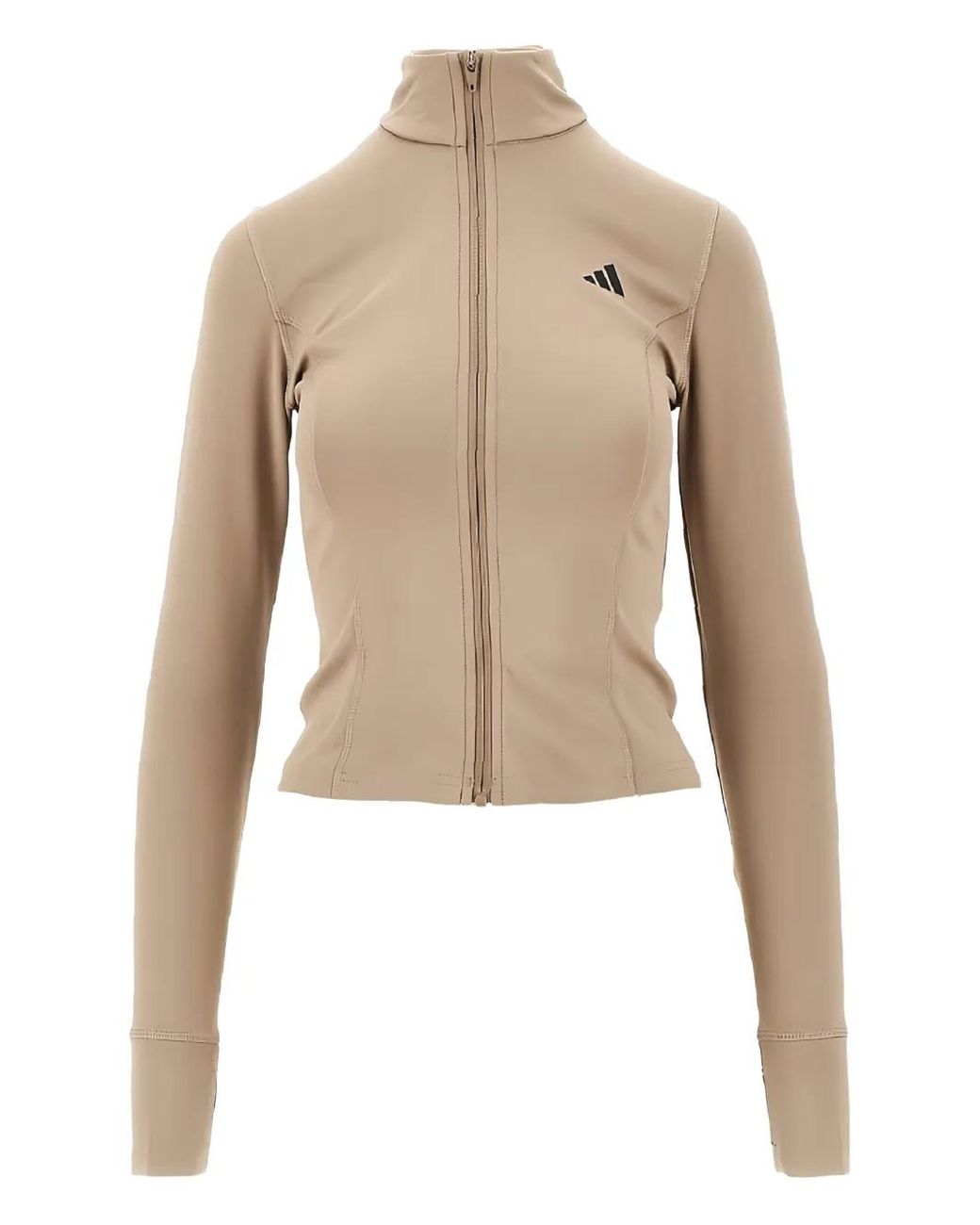 Adidas Jack Met Logodetail in het Natural