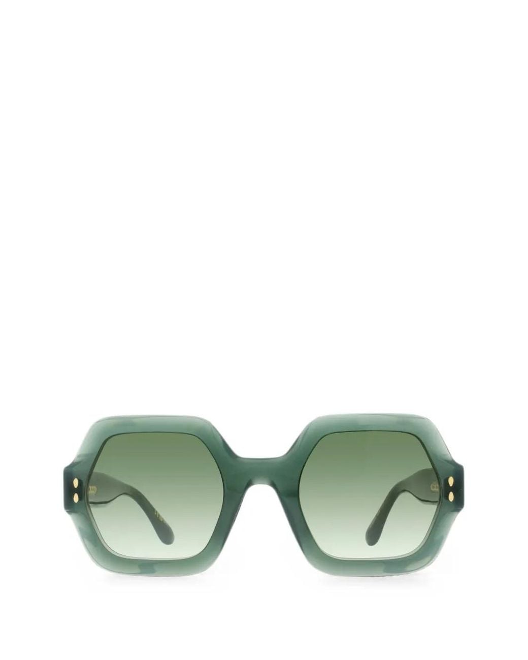 Isabel Marant Green Lunettes De Soleil Ely À Monture Géométrique