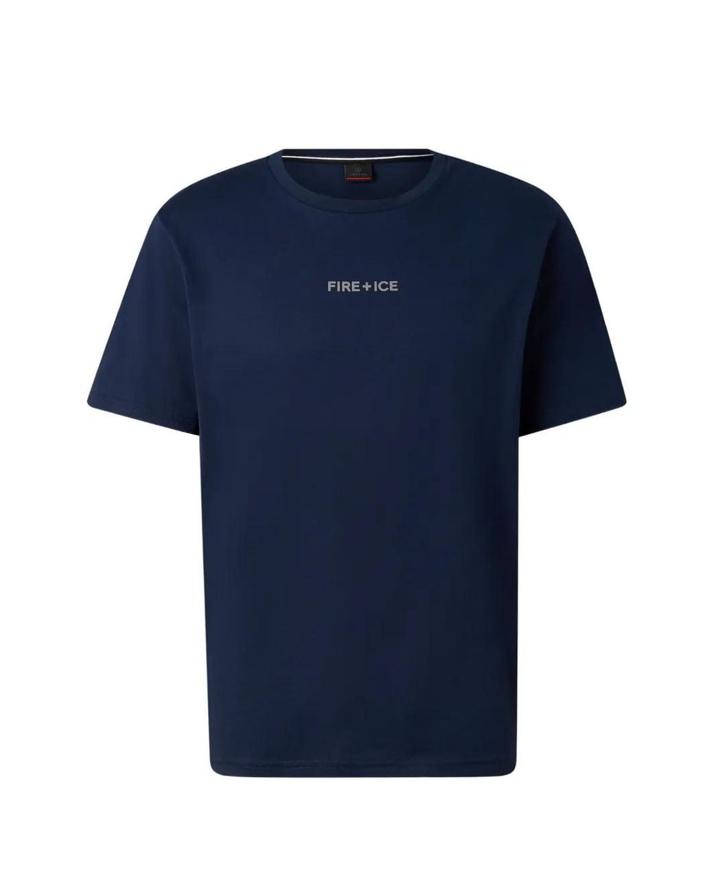 Bogner Fire + Ice Blue Logo-Print Cotton T-Shirt for men