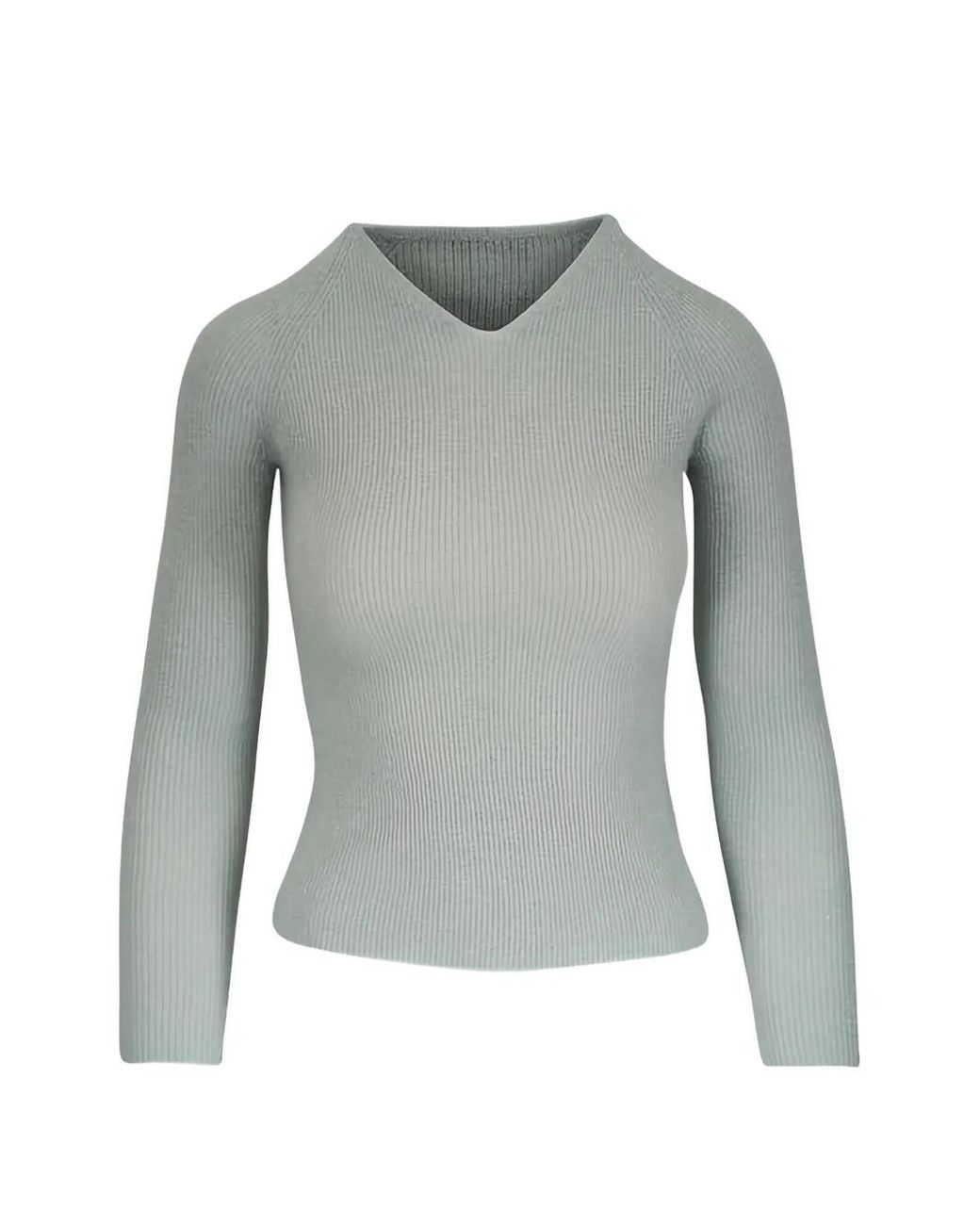 Vince Gray V-Neck Knitwear