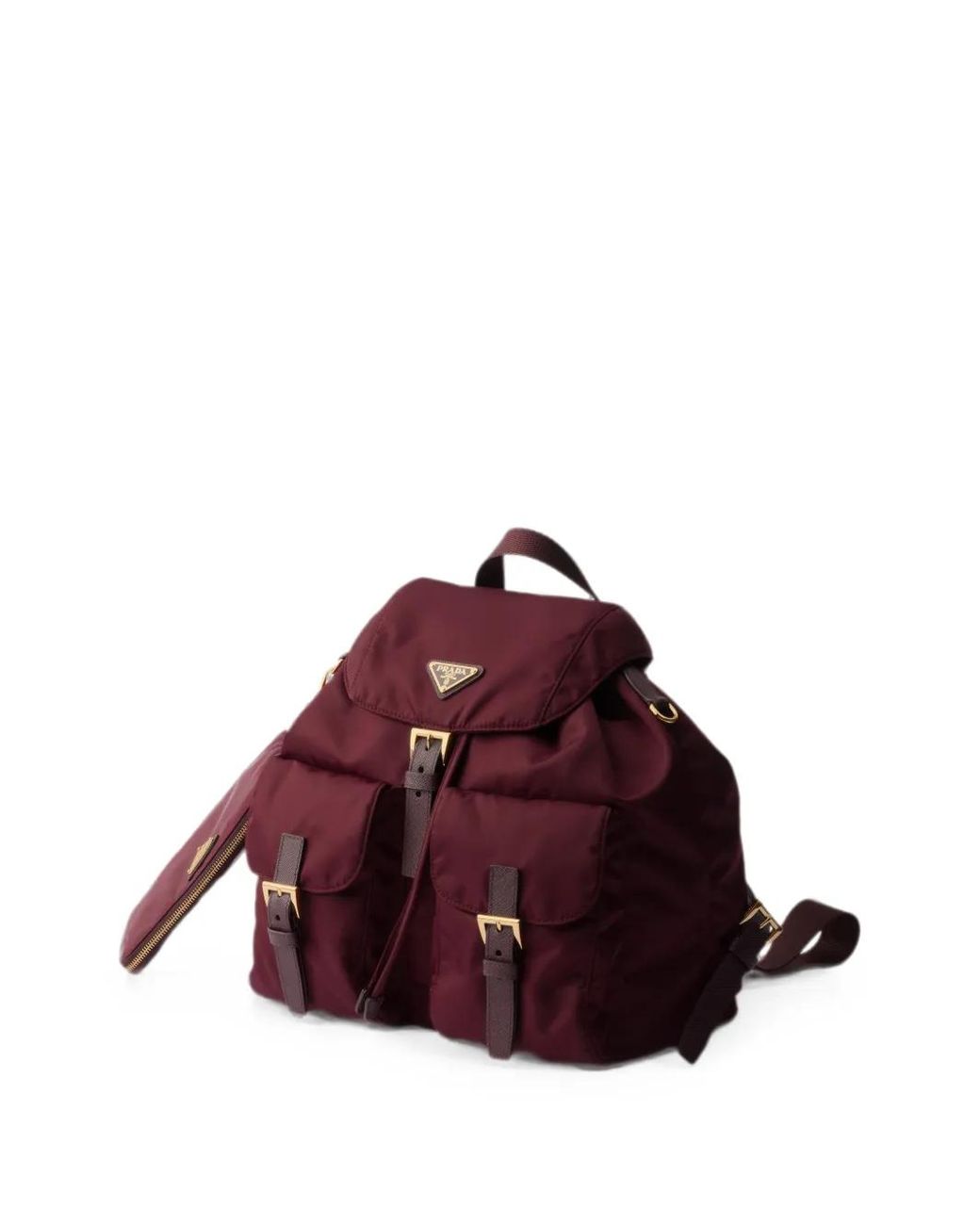Prada Red Medium Re-Nylon Backpack