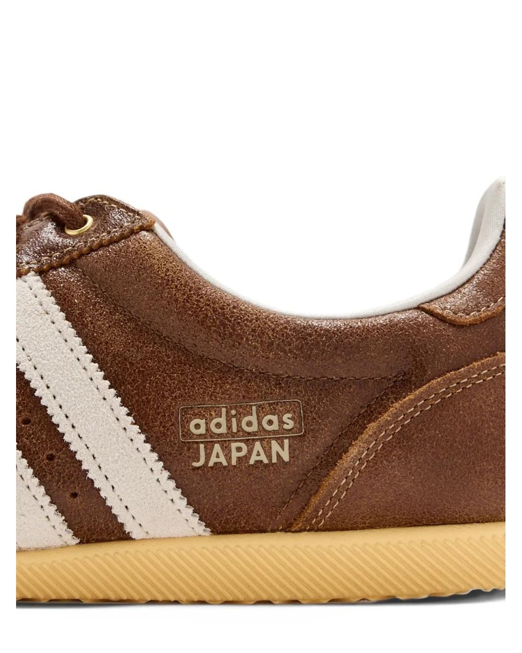 Adidas Brown Japan Leather Sneakers