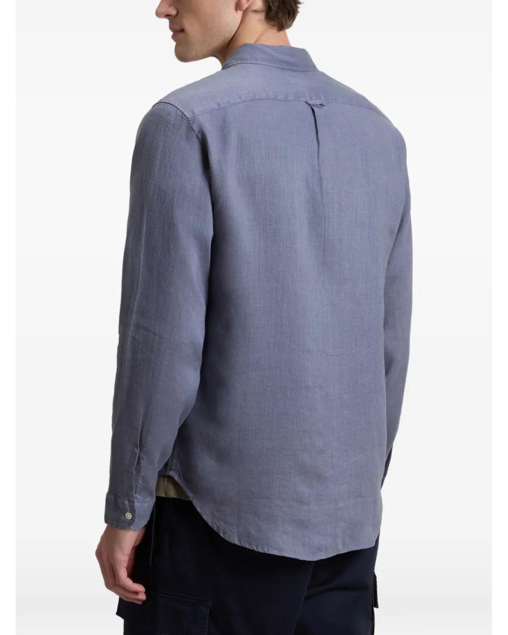 Camicia di Woolrich in Blue da Uomo
