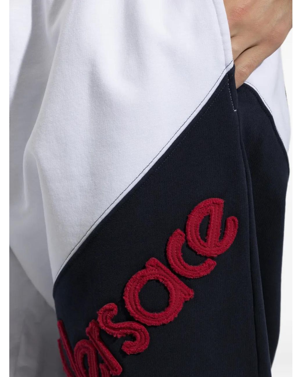 Versace White Sweatpants With Logo for men