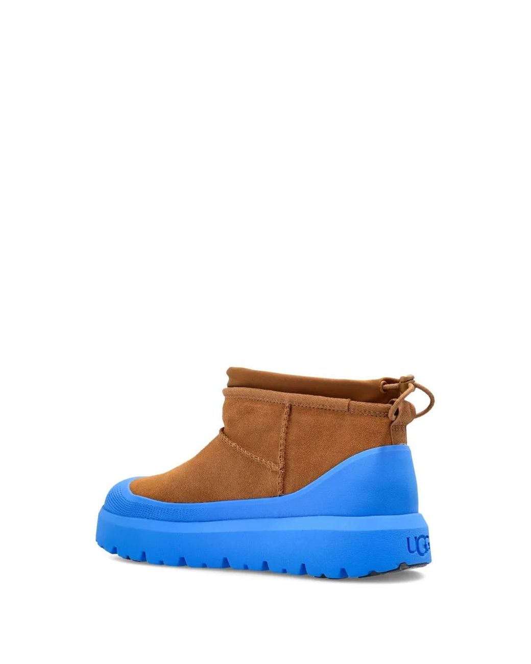 Ugg Blue Suede Ultra Mini Ankle Boots for men