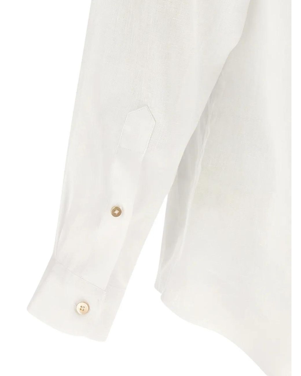 Giacca-Camicia Button-Down di Riviera in White da Uomo