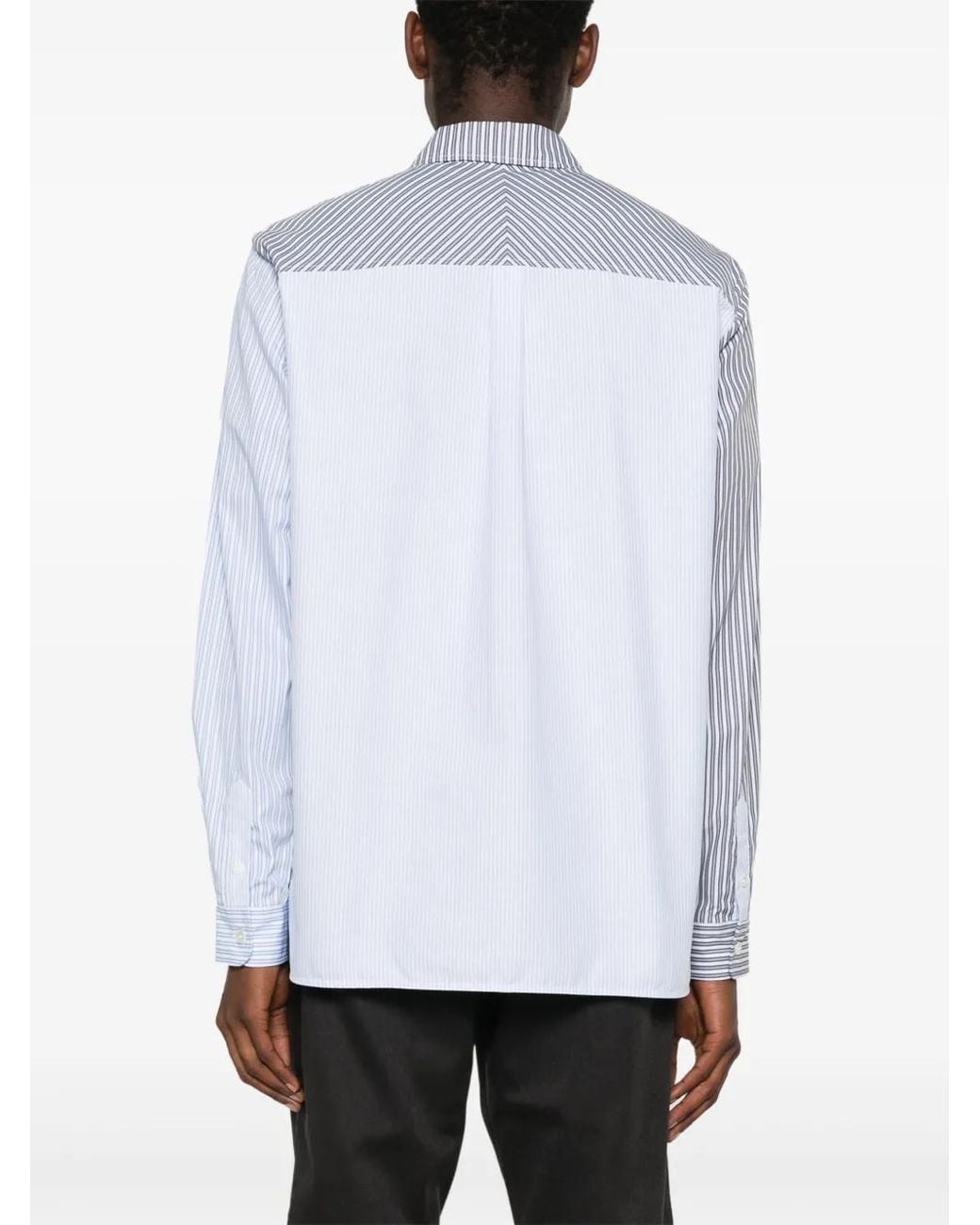 A.P.C. Blue Chemise Erwann for men
