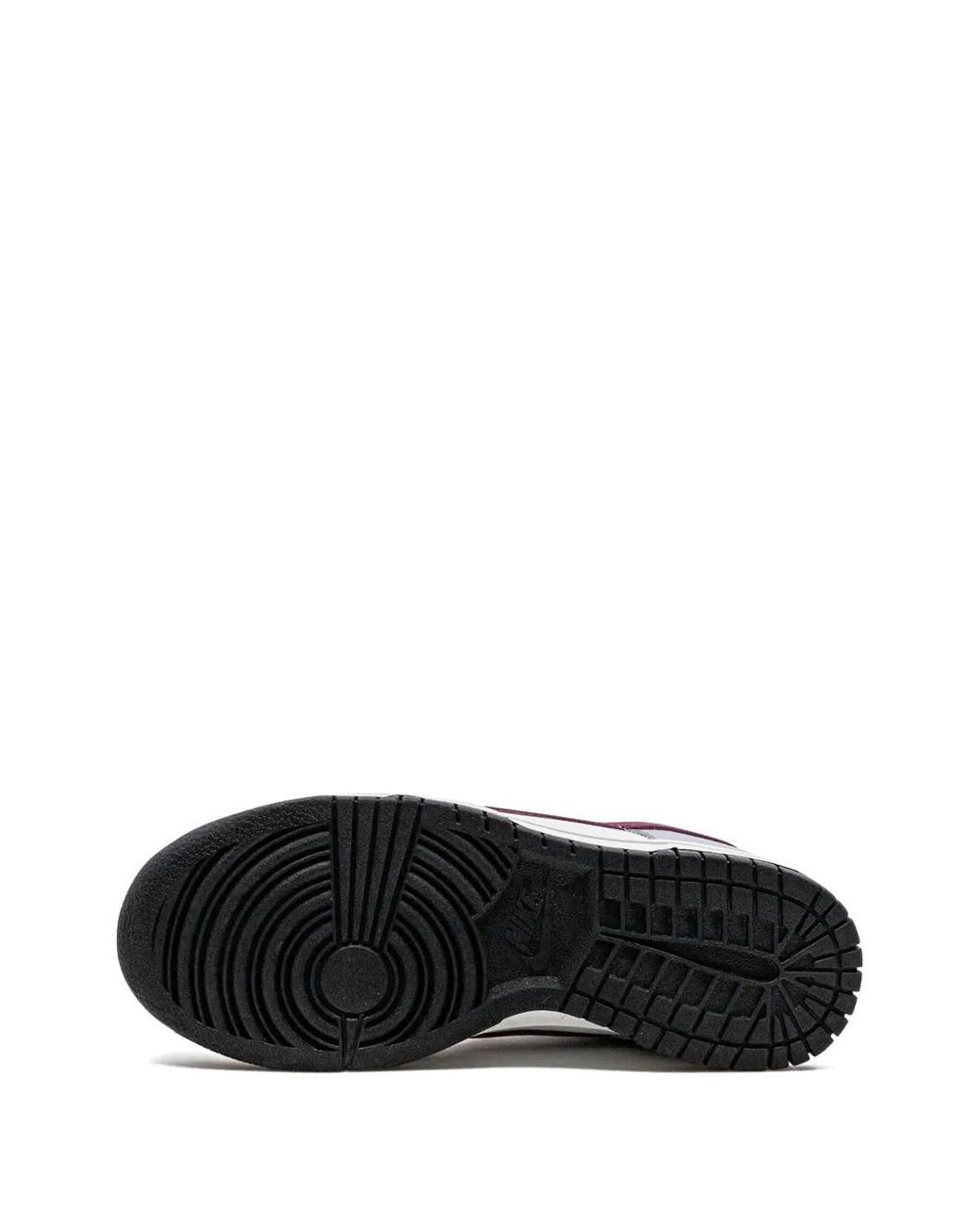 Nike White Dunk Low "Summit/Rosewood" Sneakers