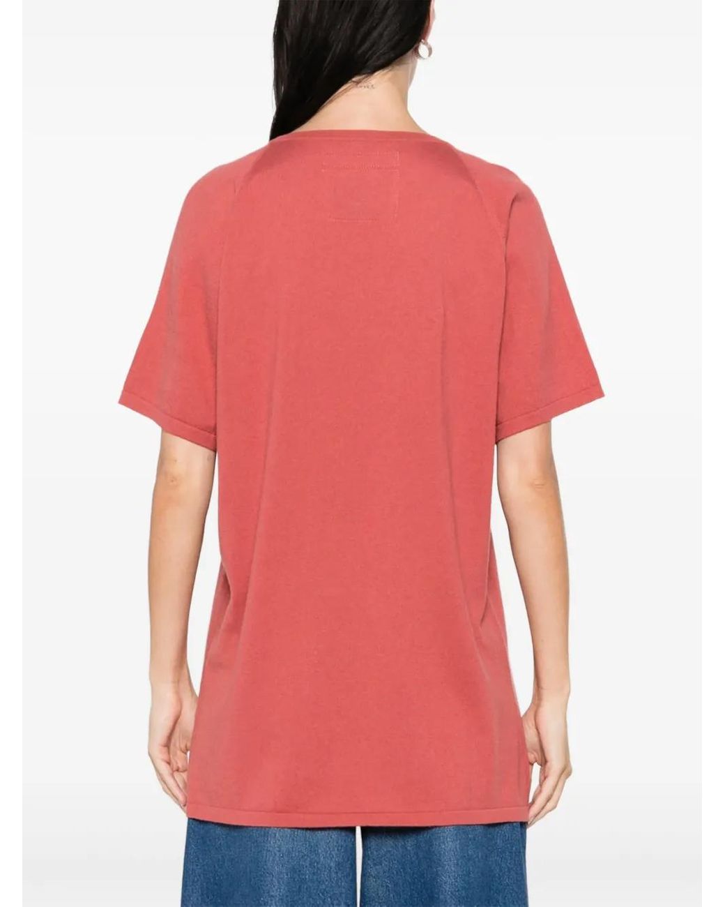 Frenckenberger Pink Raglan Short-Sleeve T-Shirt