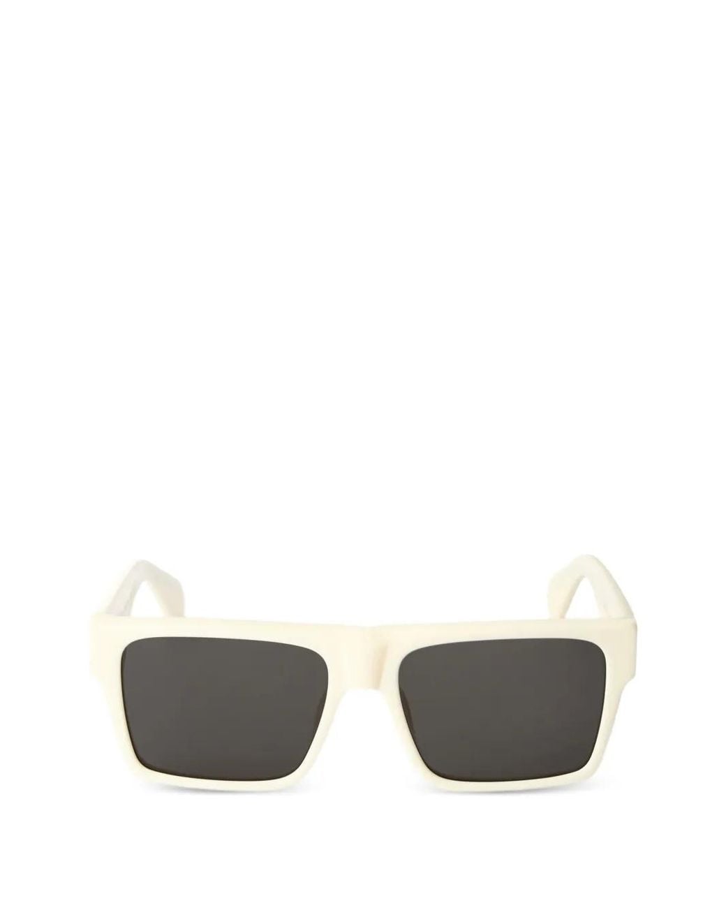 Off-White c/o Virgil Abloh Gray Lunettes De Soleil Casper À Monture Carrée