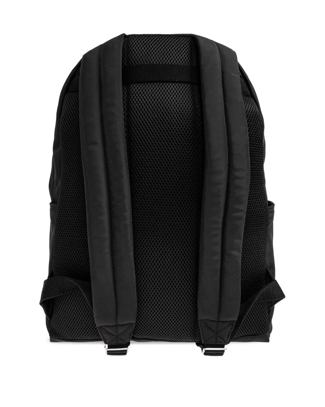 DIESEL Black Multiple Pockets Logo Backpack