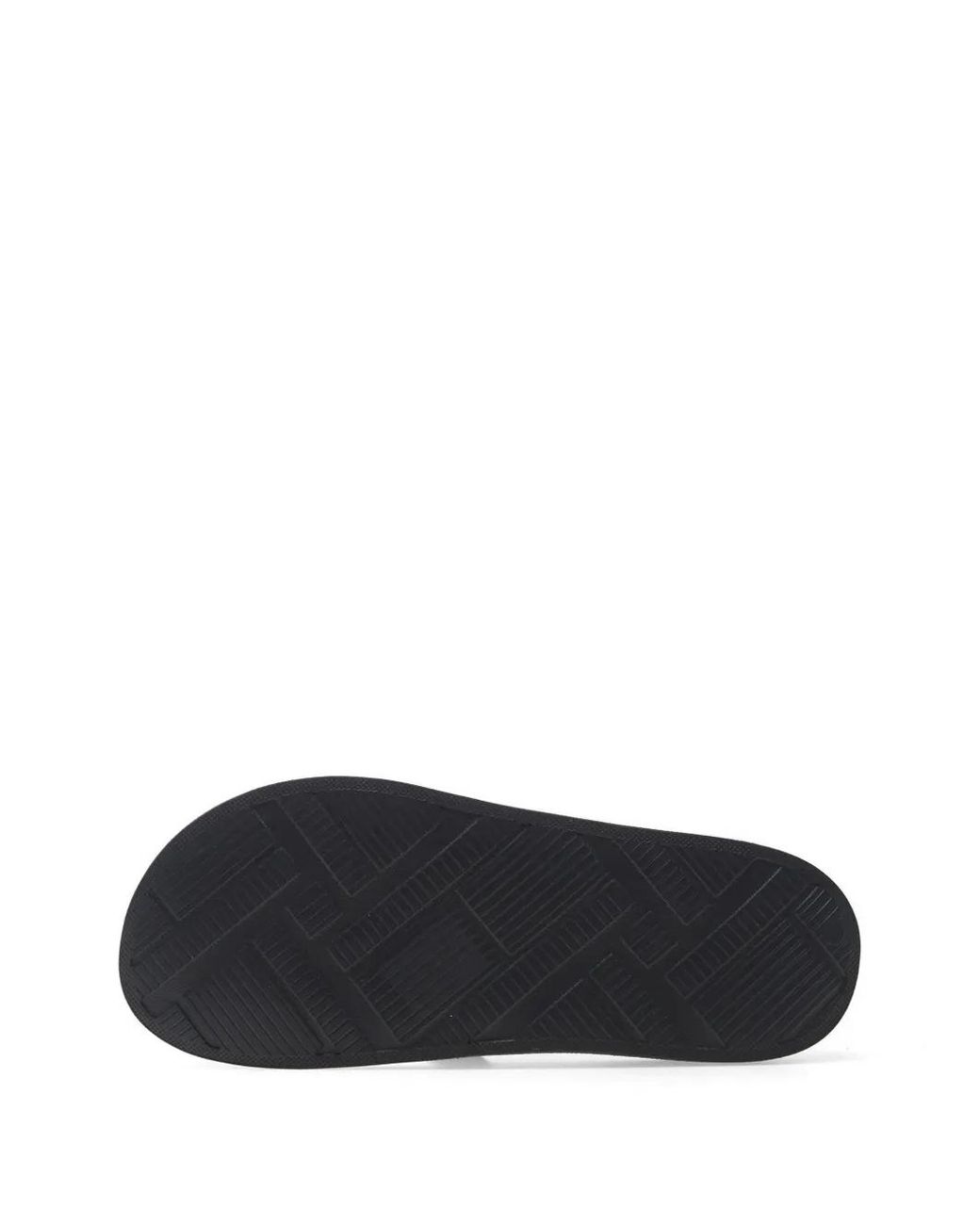 Tommy Hilfiger White Logo-Embossed Slides