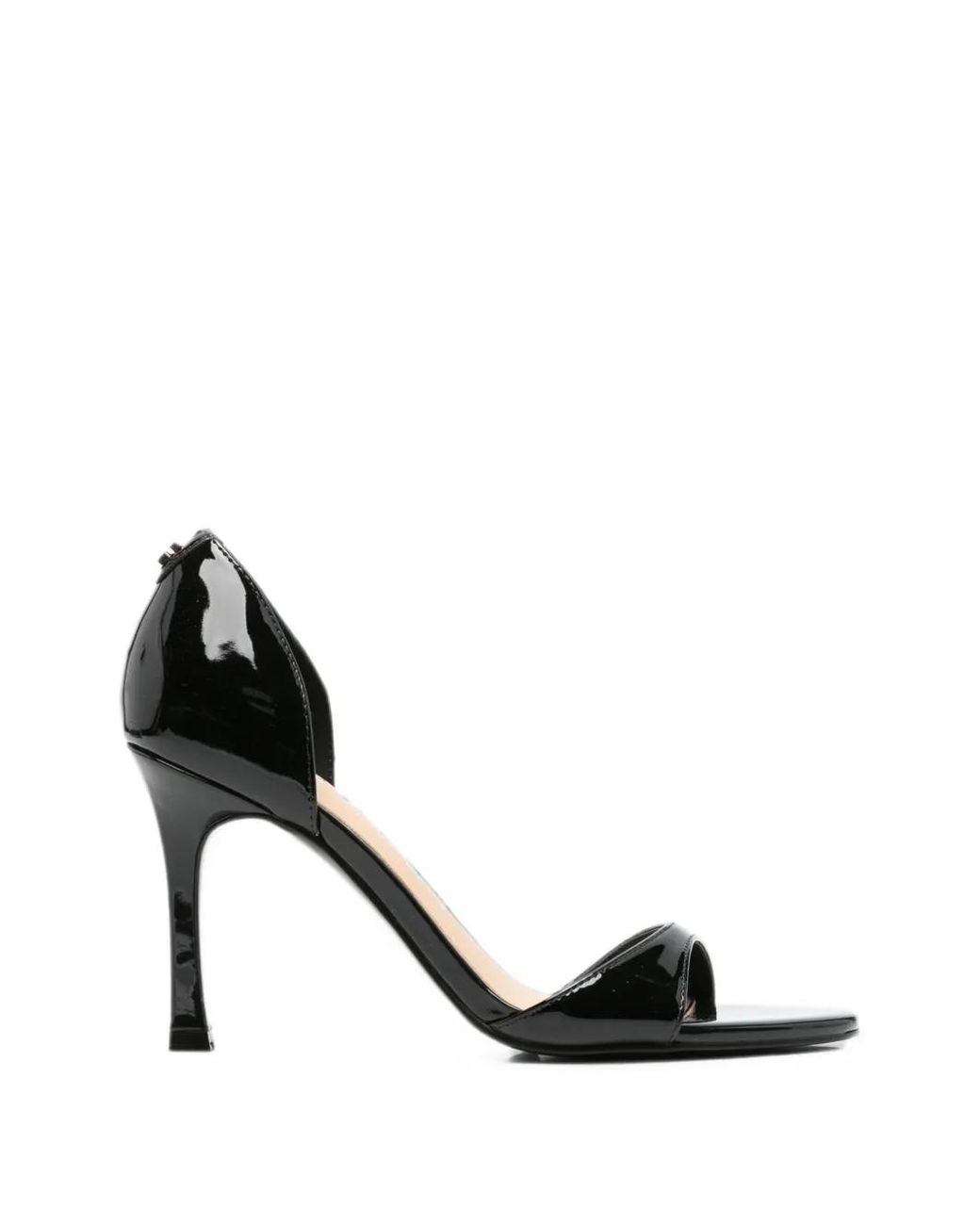 Guess Black Open Toe Heeled Sandals