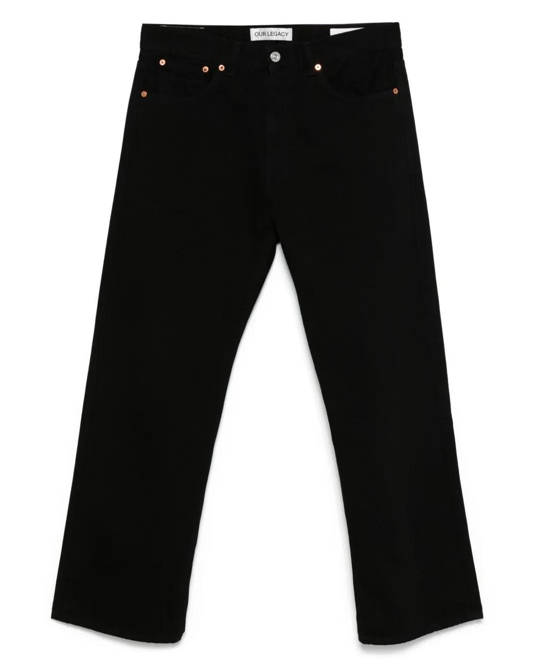 Our Legacy Third Cut Jeans in het Black voor heren