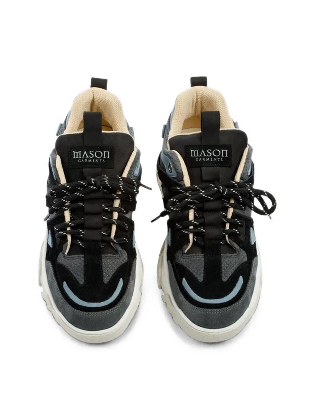 Mason's Black Genova Ultimo Sneakers for men