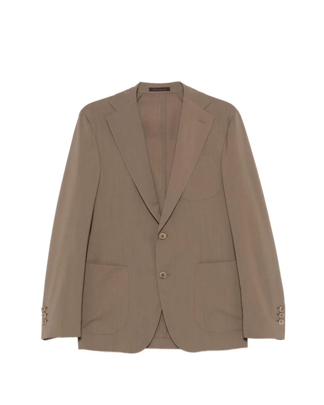 The Gigi Brown Button Single-Breasted Blazer for men
