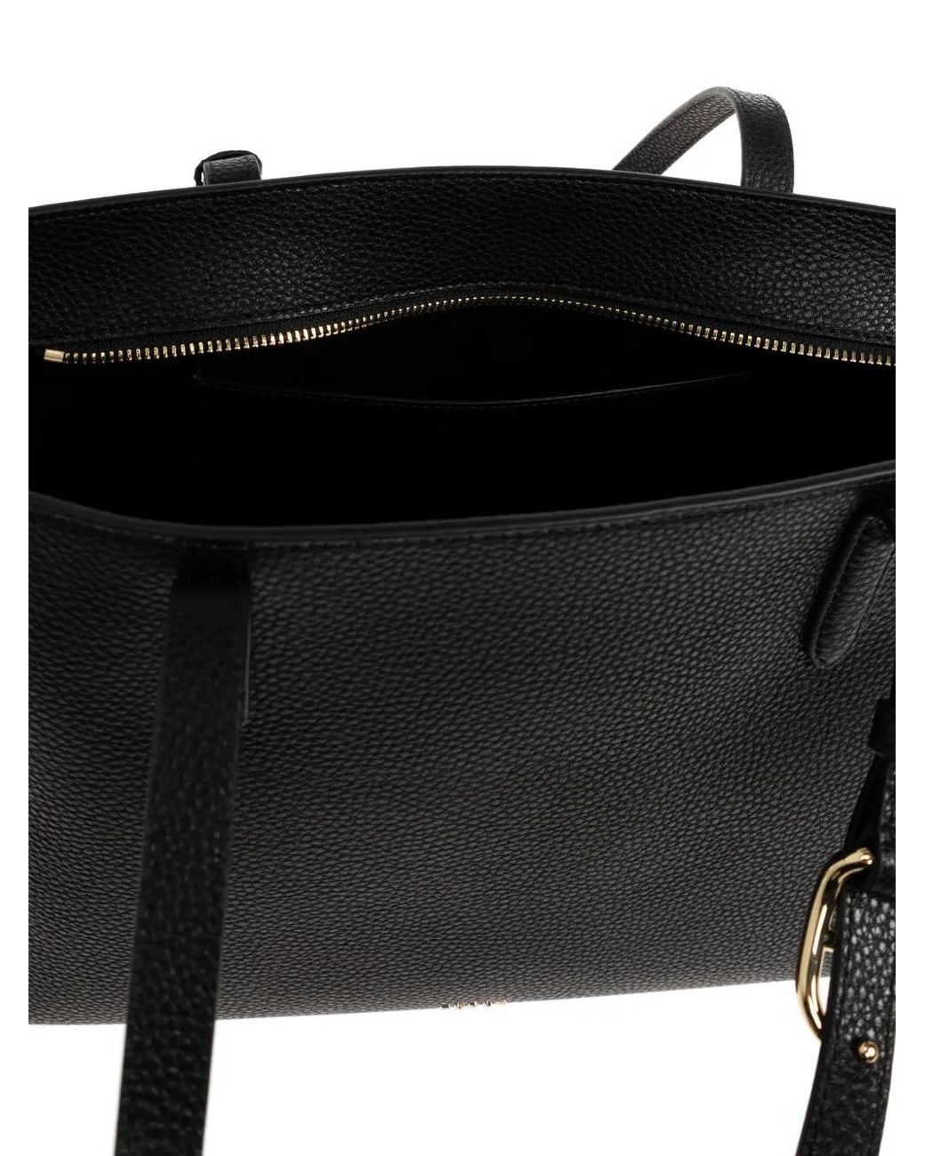 Furla Black Large Ava Leather Tote Bag