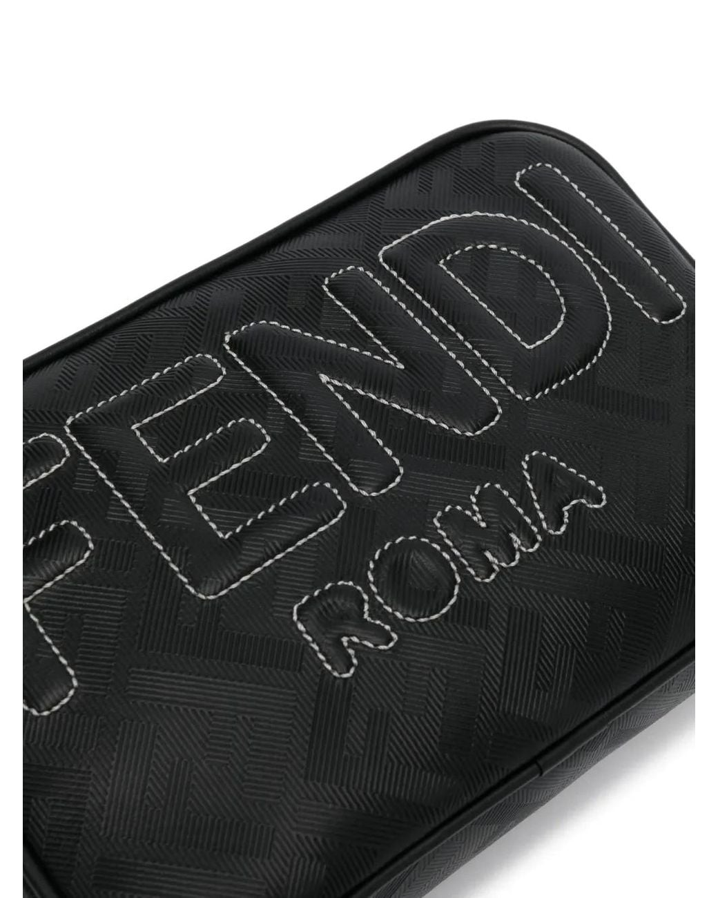 Fendi Shadow Cameratas in het Black voor heren