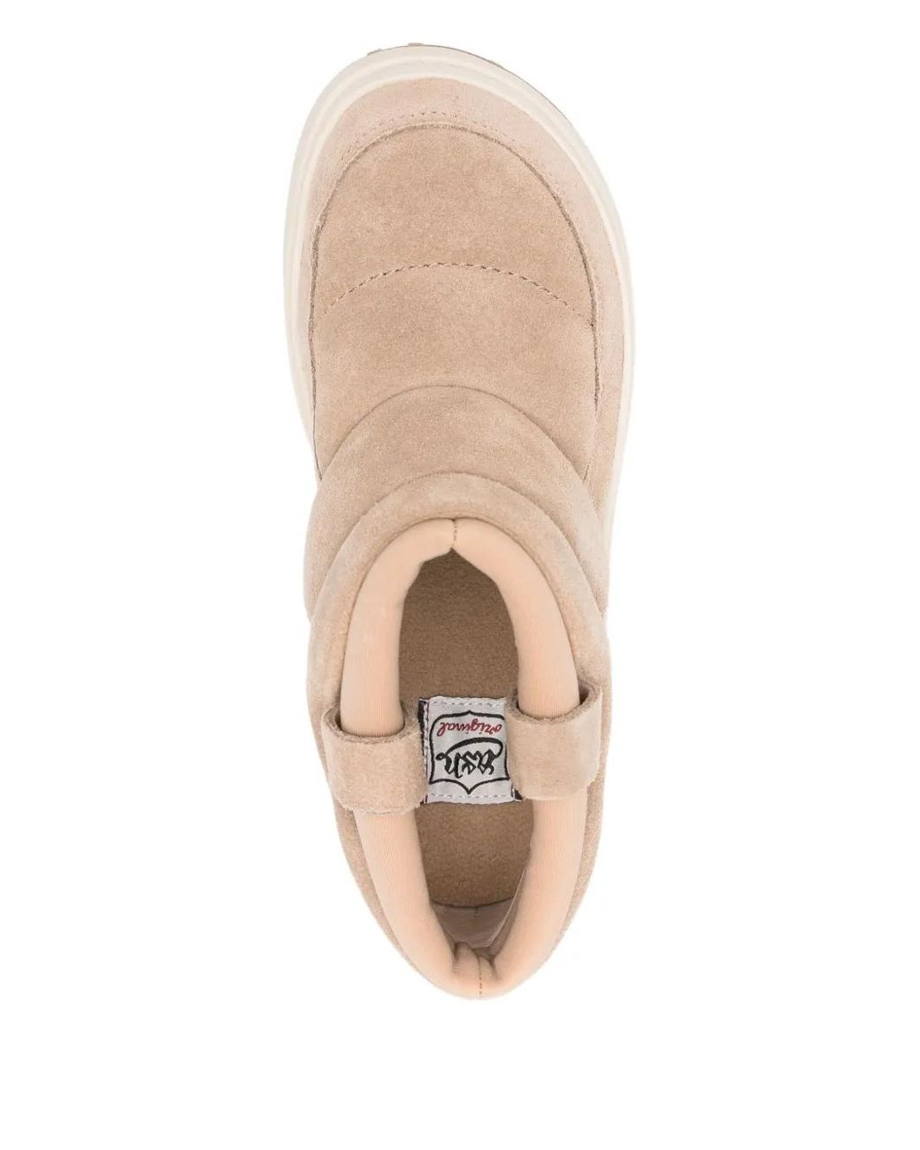 Ash Natural Padded Platform Boots