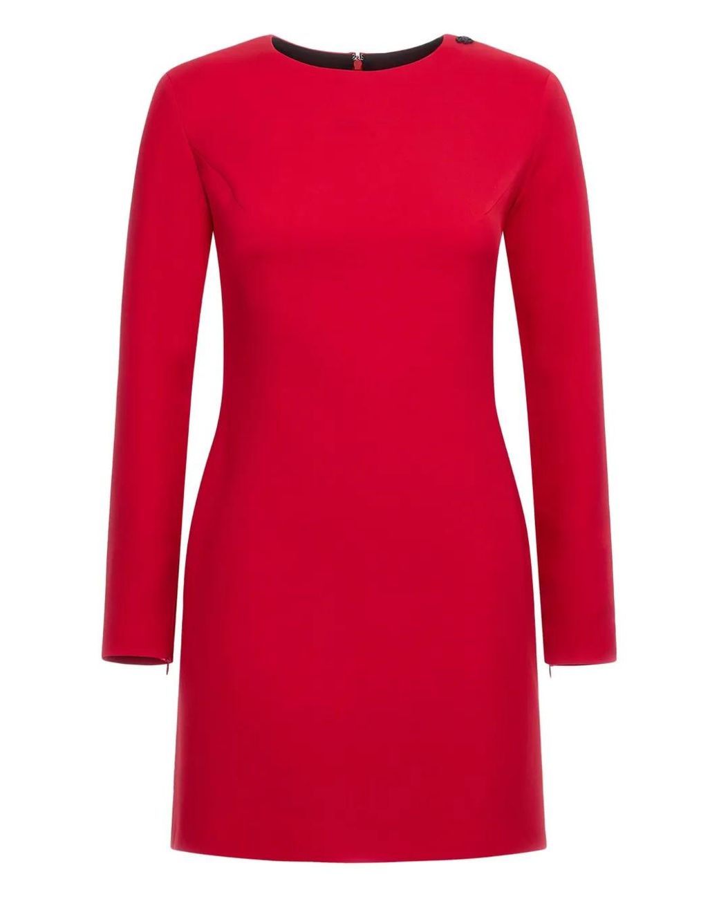 Roberto Cavalli Red Jersey Mini Dress