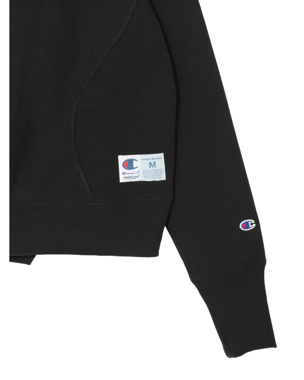 Undercover Black Logo-Patch Sweater