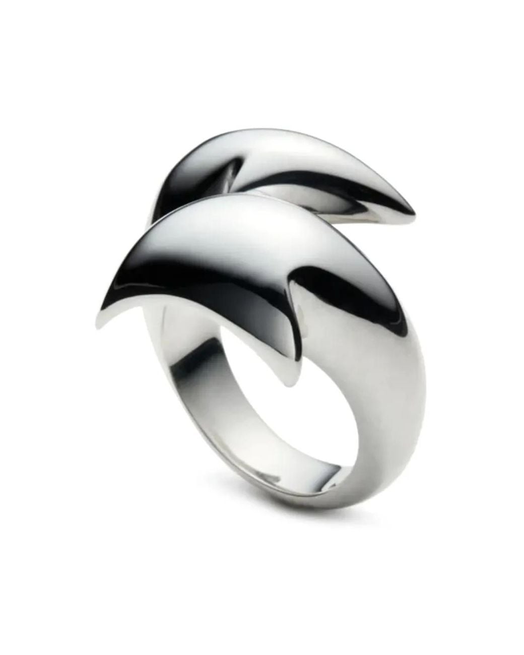 Neighborhood Black X Subware Sterling Ring for men