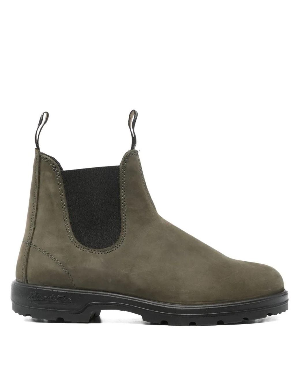 Blundstone Brown Elasticated-Panels Boots for men