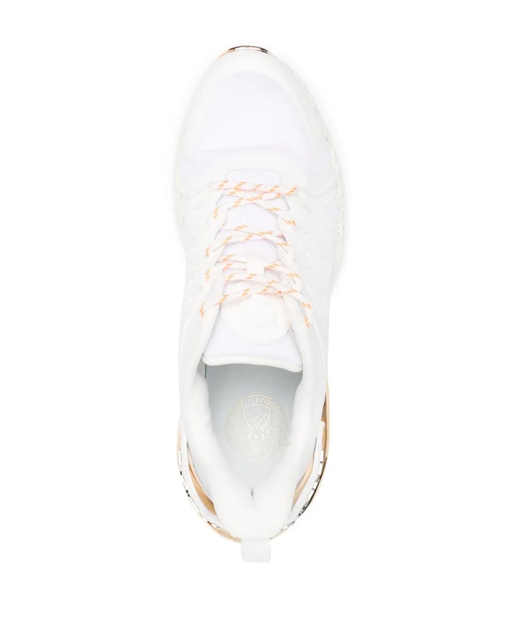 Philipp Plein White Thunderstorm Genx Sneakers