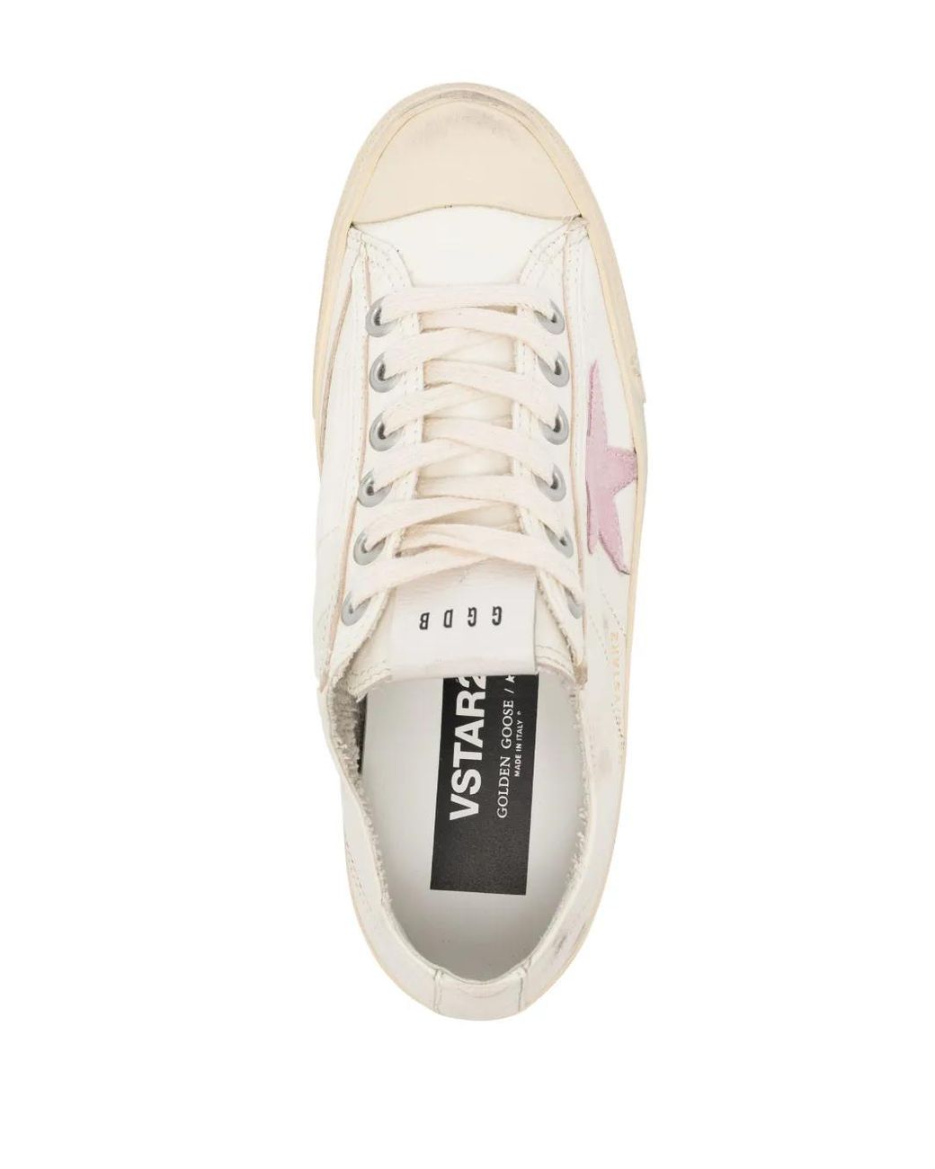 Golden Goose Deluxe Brand White V Star Star Sneaker