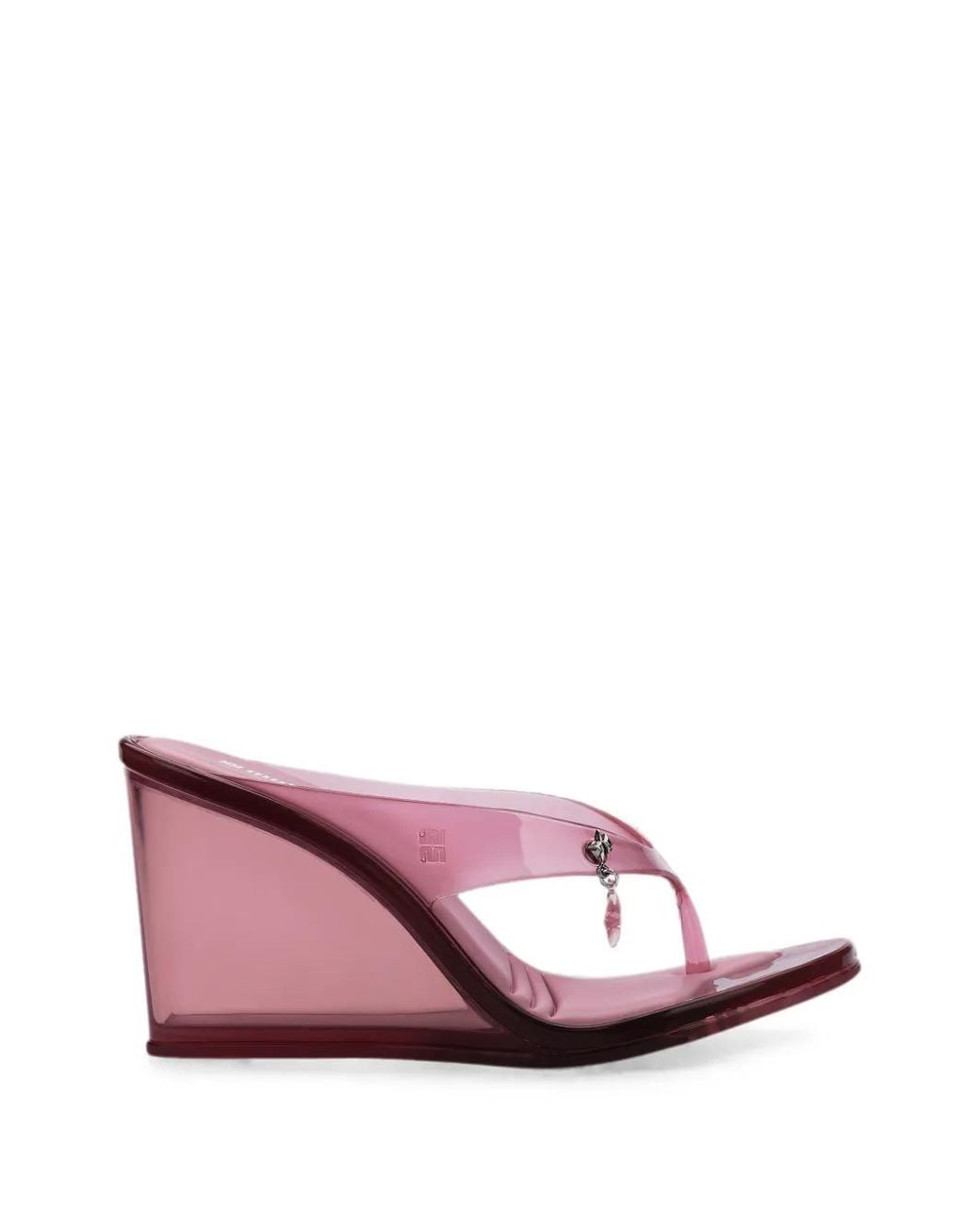 Melissa Pink Nabeela Wedge Sandals