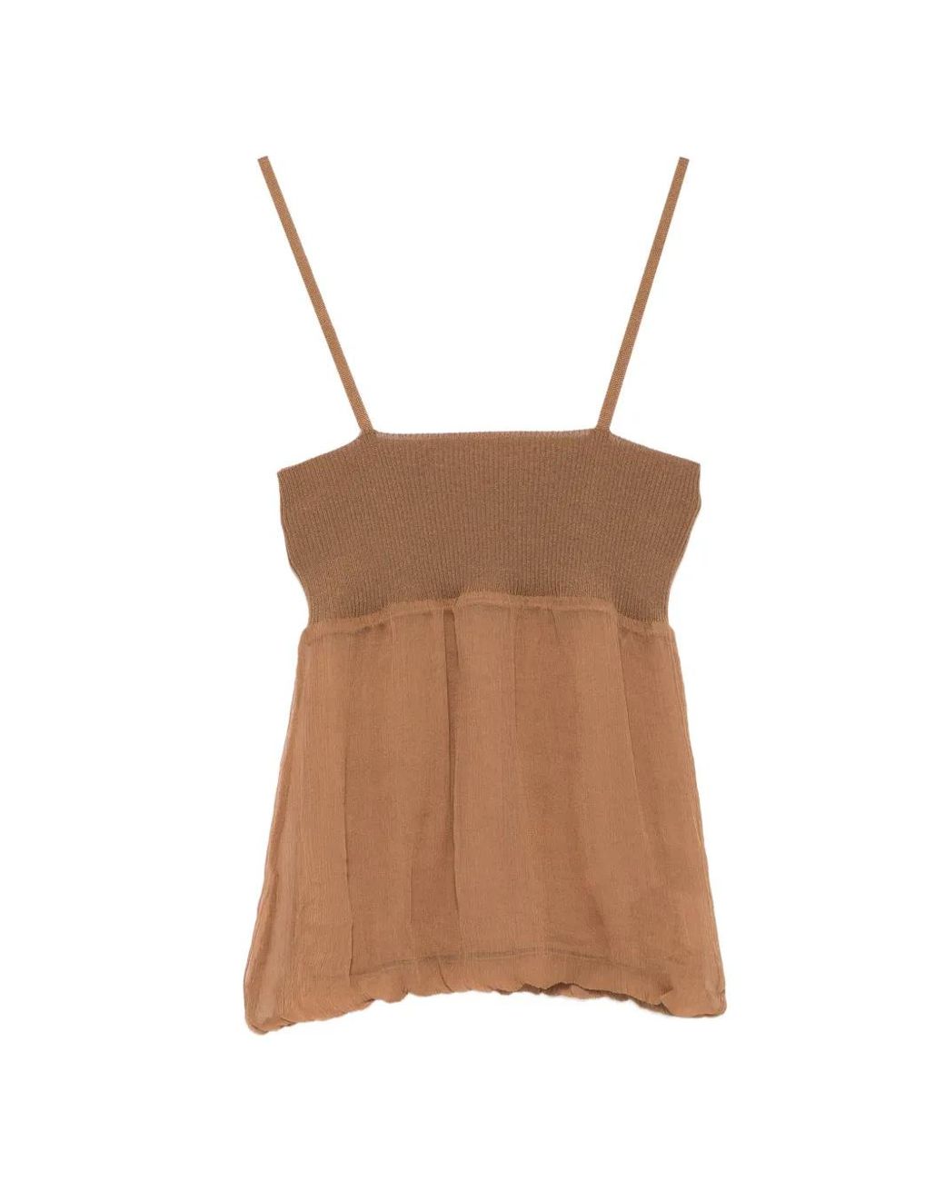 AYA MUSE Brown Aven Top